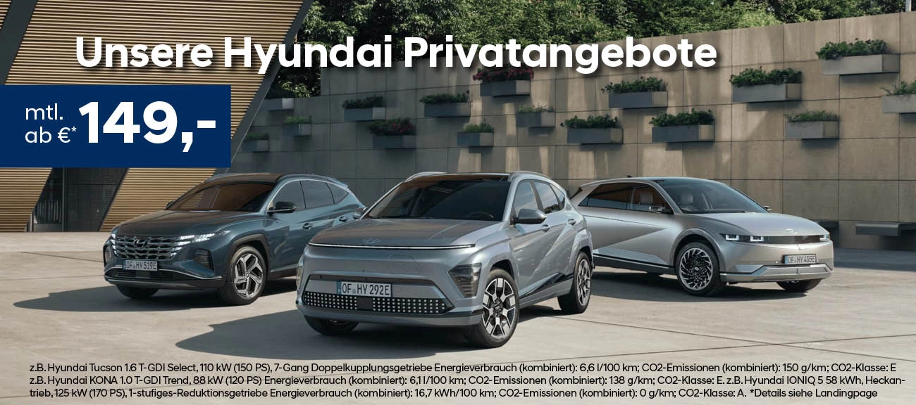 Hyundai Privatangebote