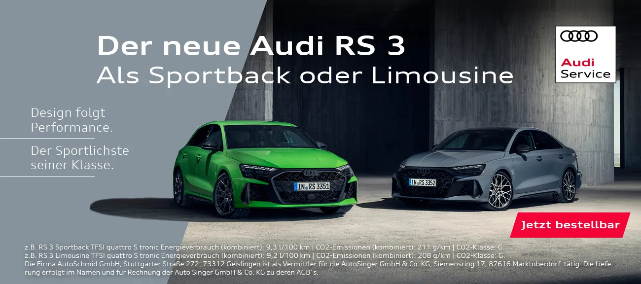 Der neue Audi RS3