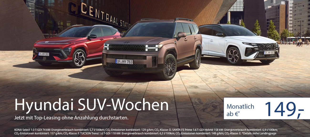 Hyundai SUV-Wochen